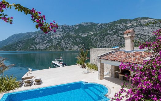 luxury waterfront villa for sale kotor